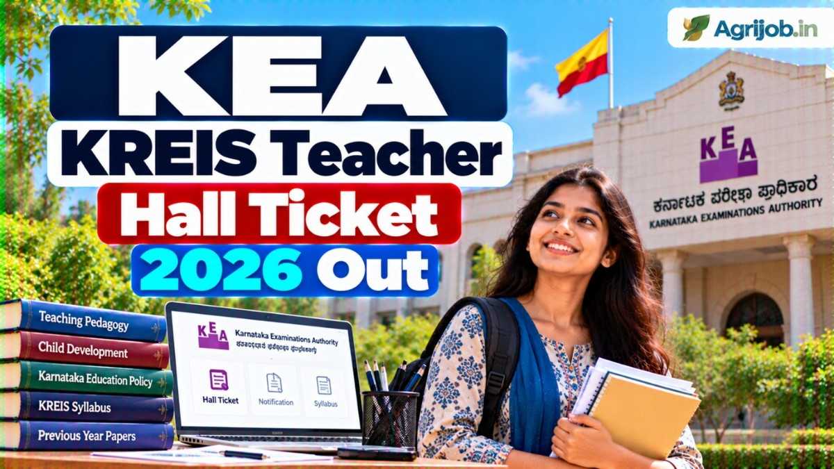 KEA KREIS Teacher Hall Ticket 2026 Out