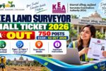 KEA Land Surveyor Hall Ticket 2026 Out
