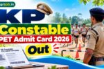 KP Constable PET Admit Card 2026 Out