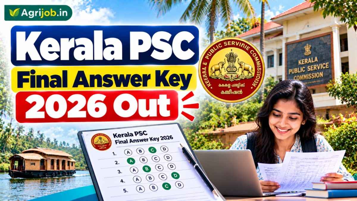 Kerala PSC Final Answer Key 2026 Out