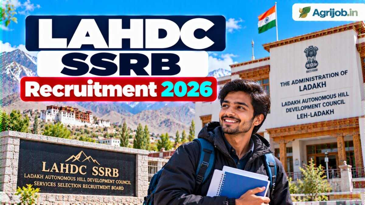 LAHDC SSRB Recruitment 2026