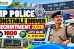 MP Police Constable Driver Recruitment 2026 – 1000 Posts