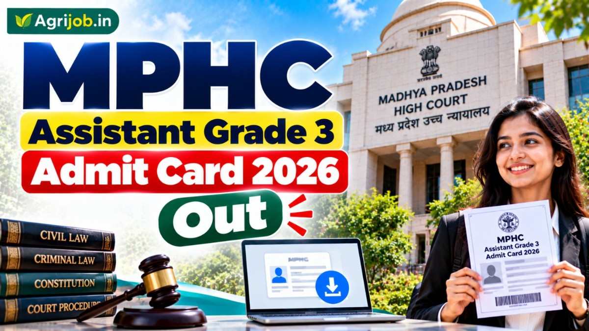 MPHC Assistant Grade 3 Admit Card 2026