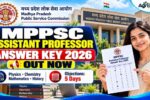 MPPSC Assistant Professor Answer Key 2026
