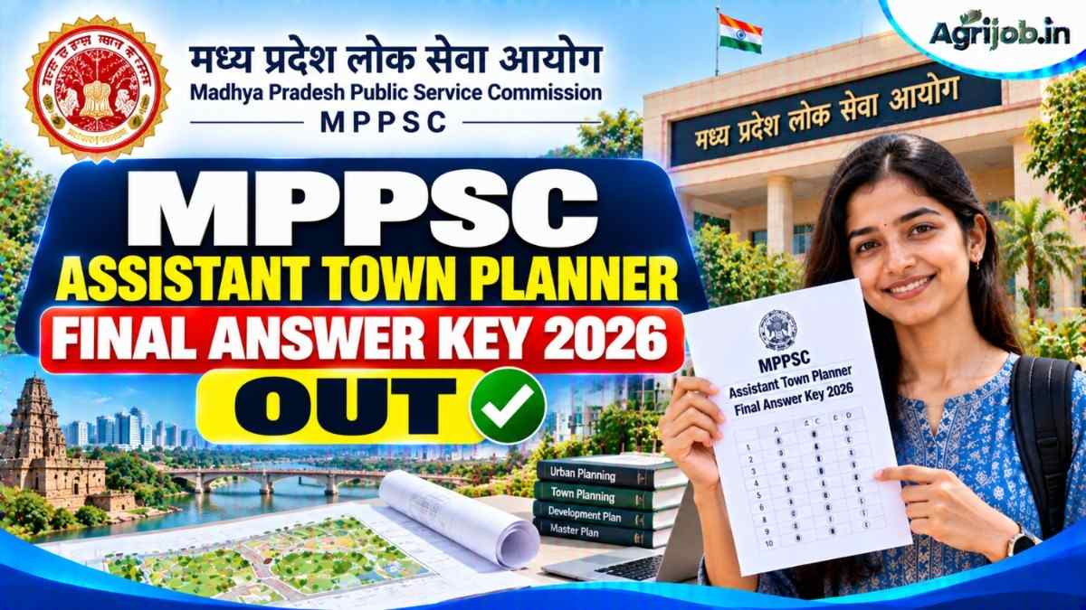 MPPSC Assistant Town Planner Final Answer Key 2026