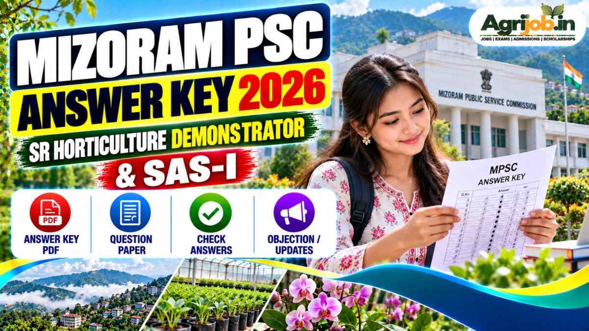 Mizoram PSC Answer Key 2026