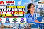 NHM Tamil Nadu Staff Nurse Pay Scale 2026