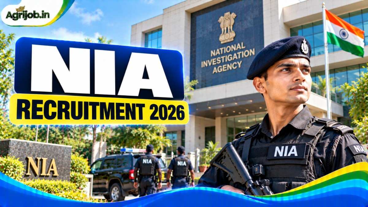 NIA Recruitment 2026