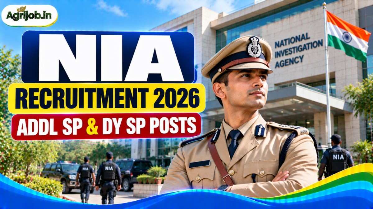 NIA Recruitment 2026