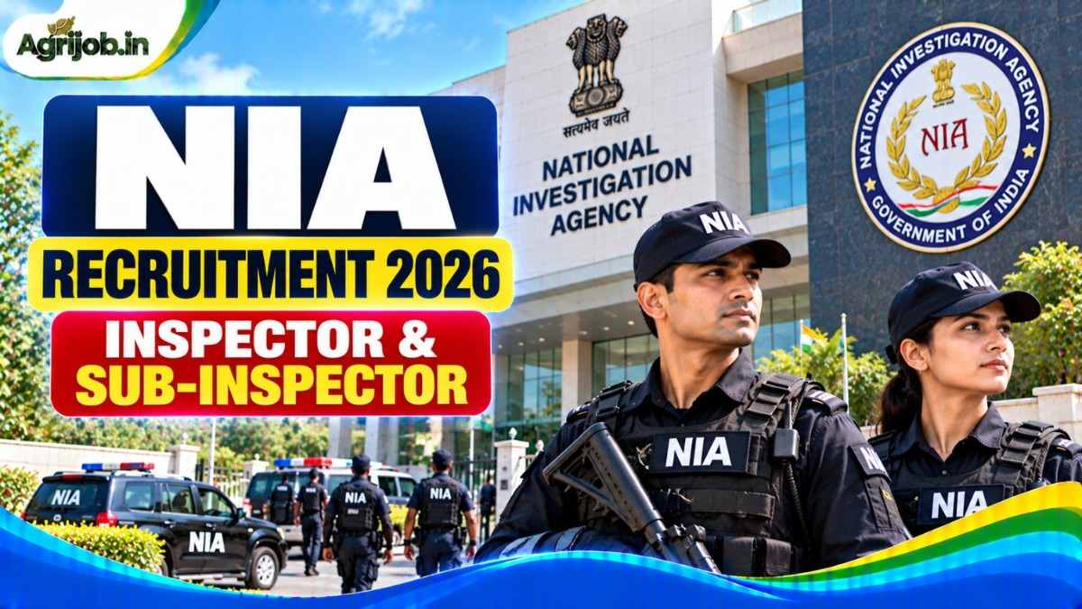 NIA Recruitment 2026