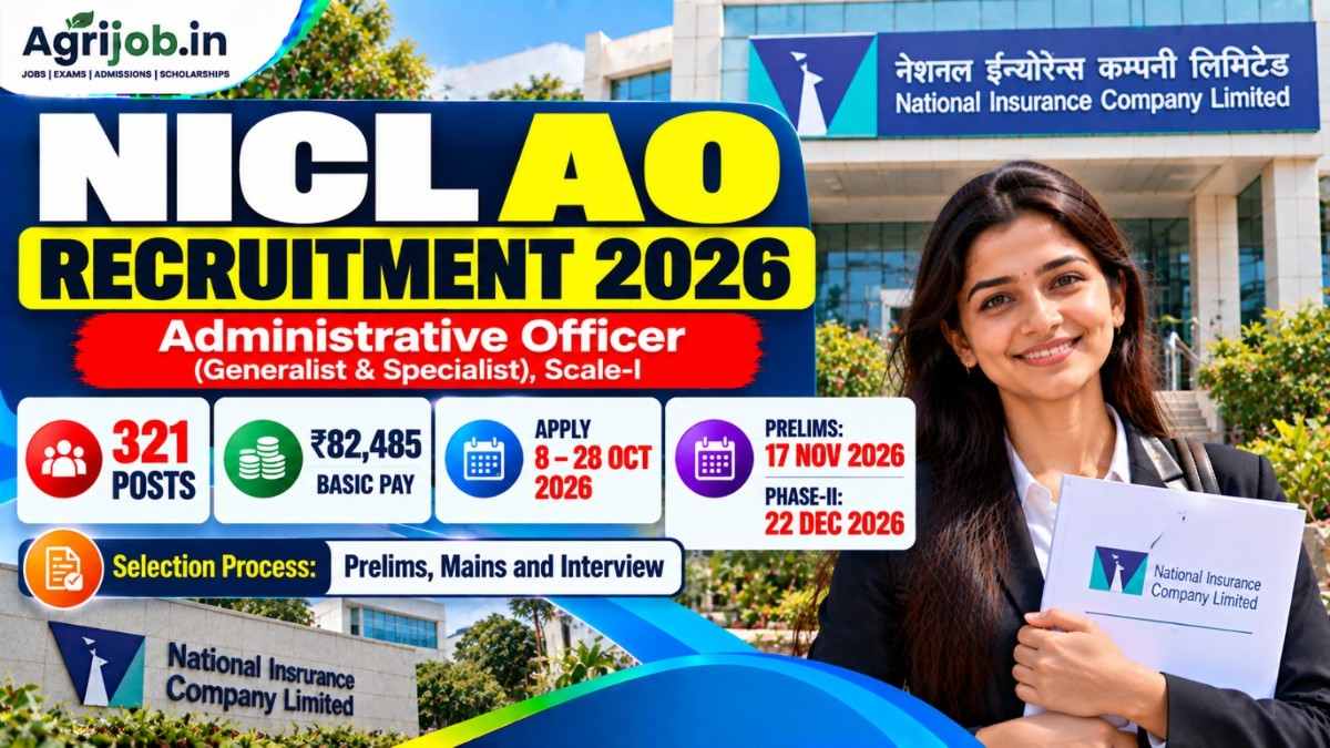 NICL AO Recruitment 2026 – 321 Posts Salary Eligibility
