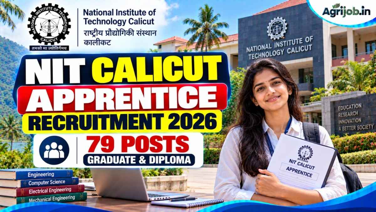NIT Calicut Apprentice Recruitment 2026