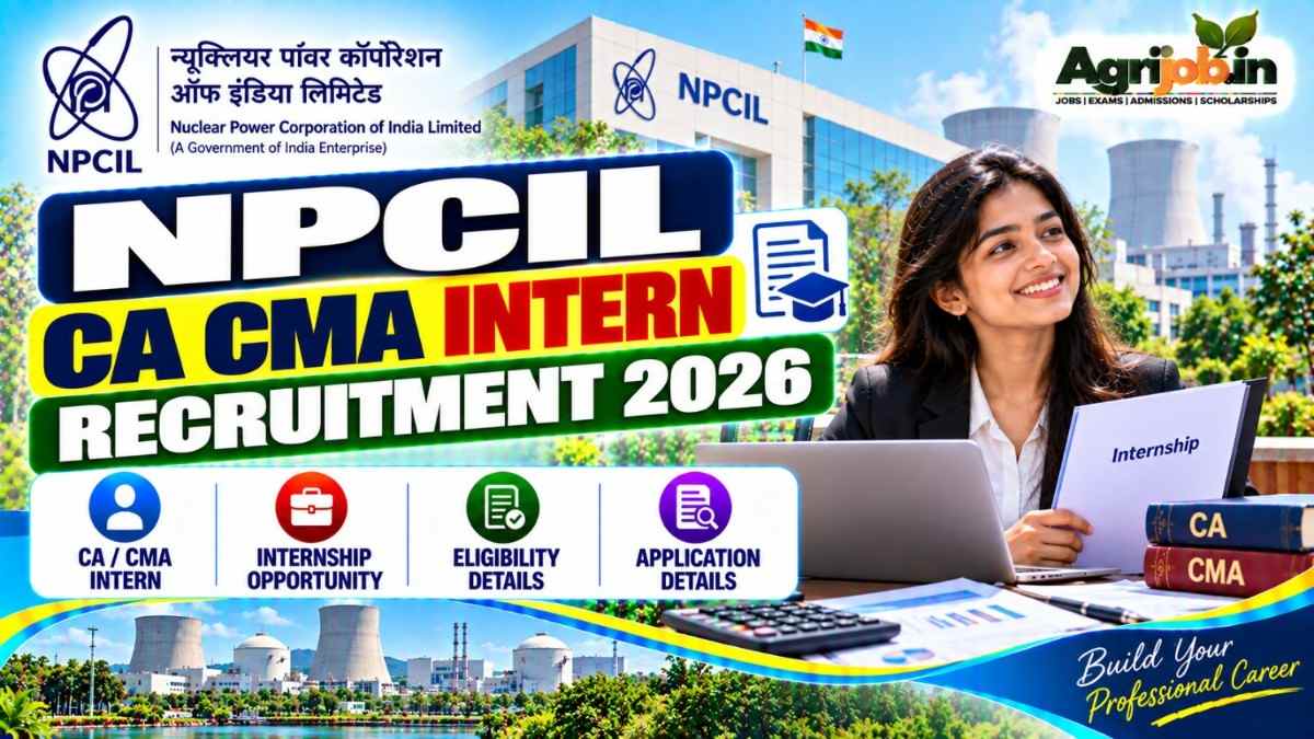 NPCIL CA CMA Intern Recruitment 2026
