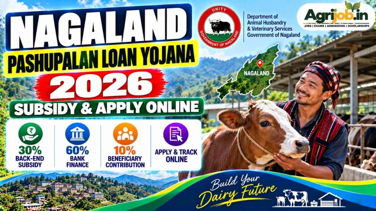 Nagaland Pashupalan Loan Yojana 2026 – Subsidy & Apply Online