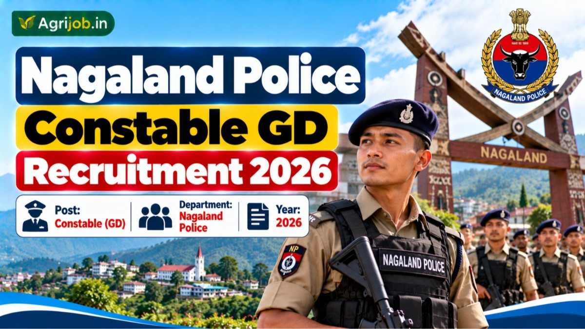 Nagaland Police Constable GD Recruitment 2026