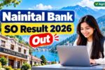 Nainital Bank SO Result 2026 Out