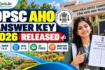 OPSC AHO Answer Key 2026