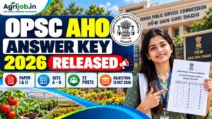 OPSC AHO Answer Key 2026