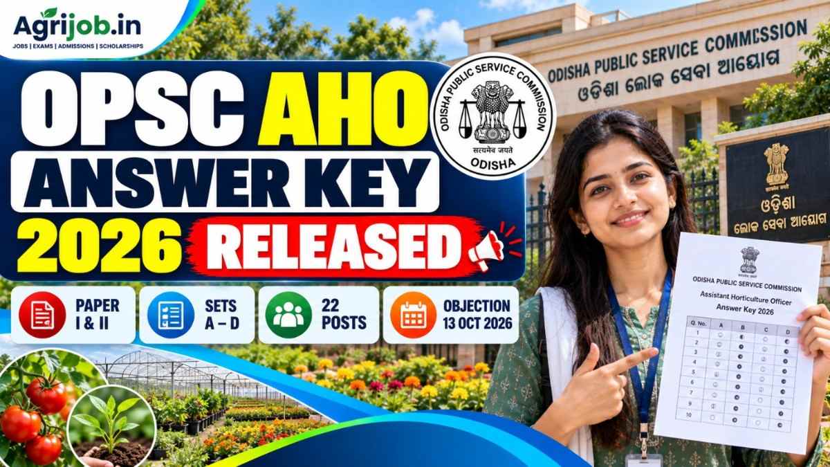 OPSC AHO Answer Key 2026