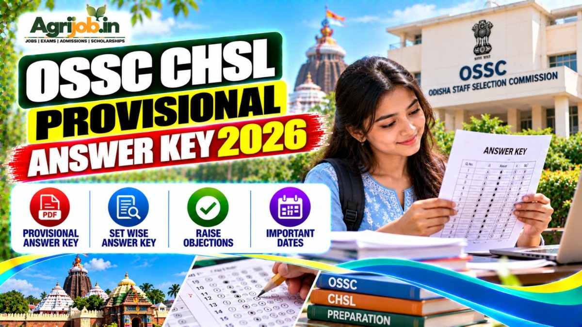 OSSC CHSL Provisional Answer Key 2026