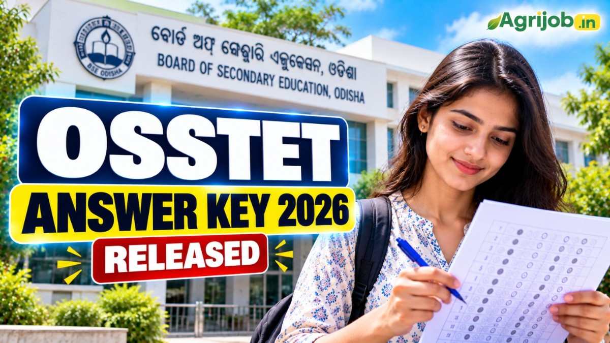 OSSTET Answer Key 2026 Out
