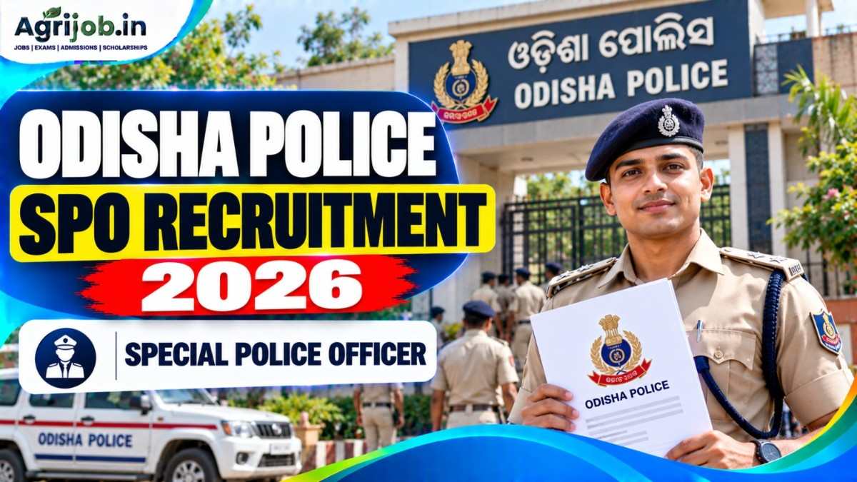 Odisha Police SPO Recruitment 2026
