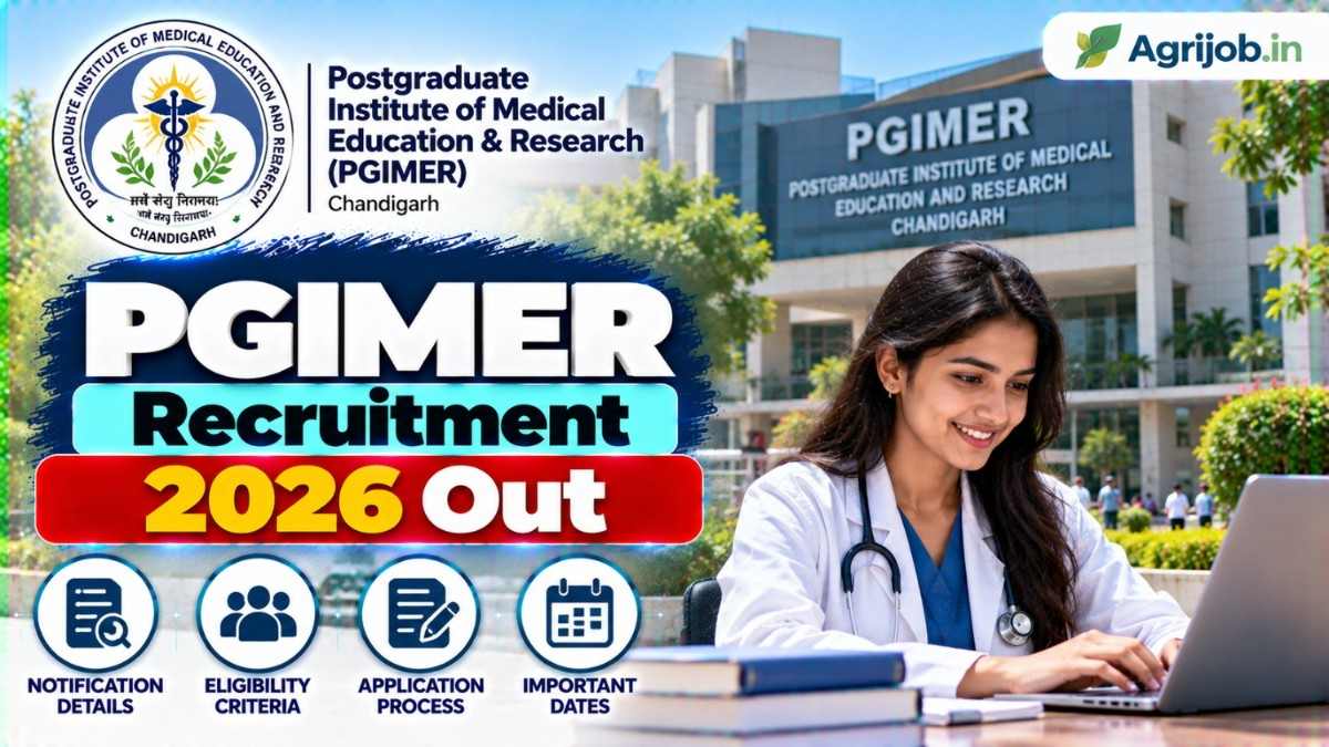 PGIMER Recruitment 2026