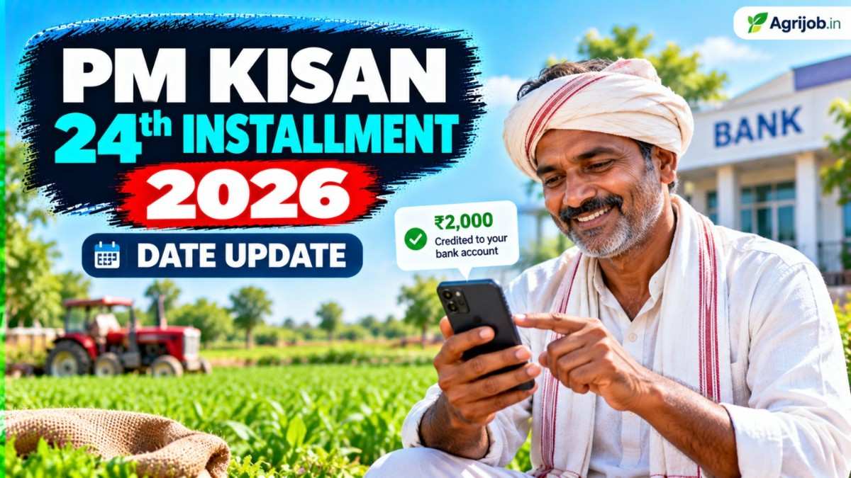 PM Kisan 24th Installment Date 2026