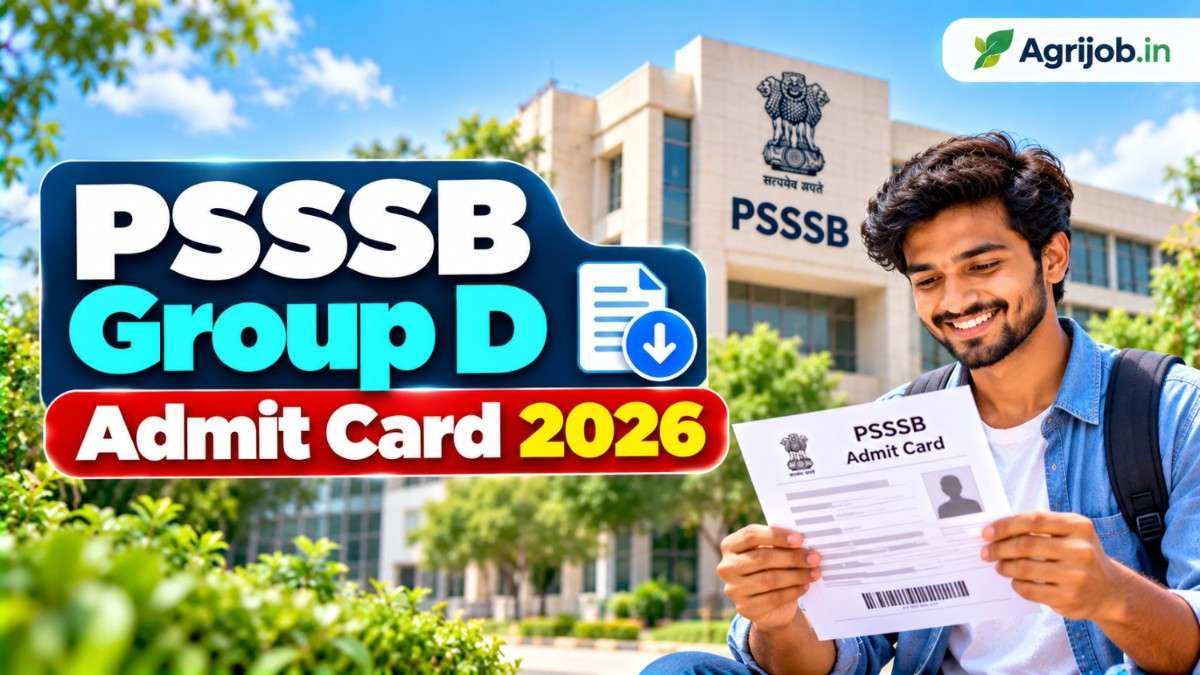 PSSSB Group D Admit Card 2026