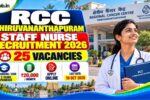 RCC Thiruvananthapuram Recruitment 2026