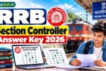 RRB Section Controller Answer Key 2026