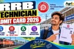RRB Technician Admit Card 2026