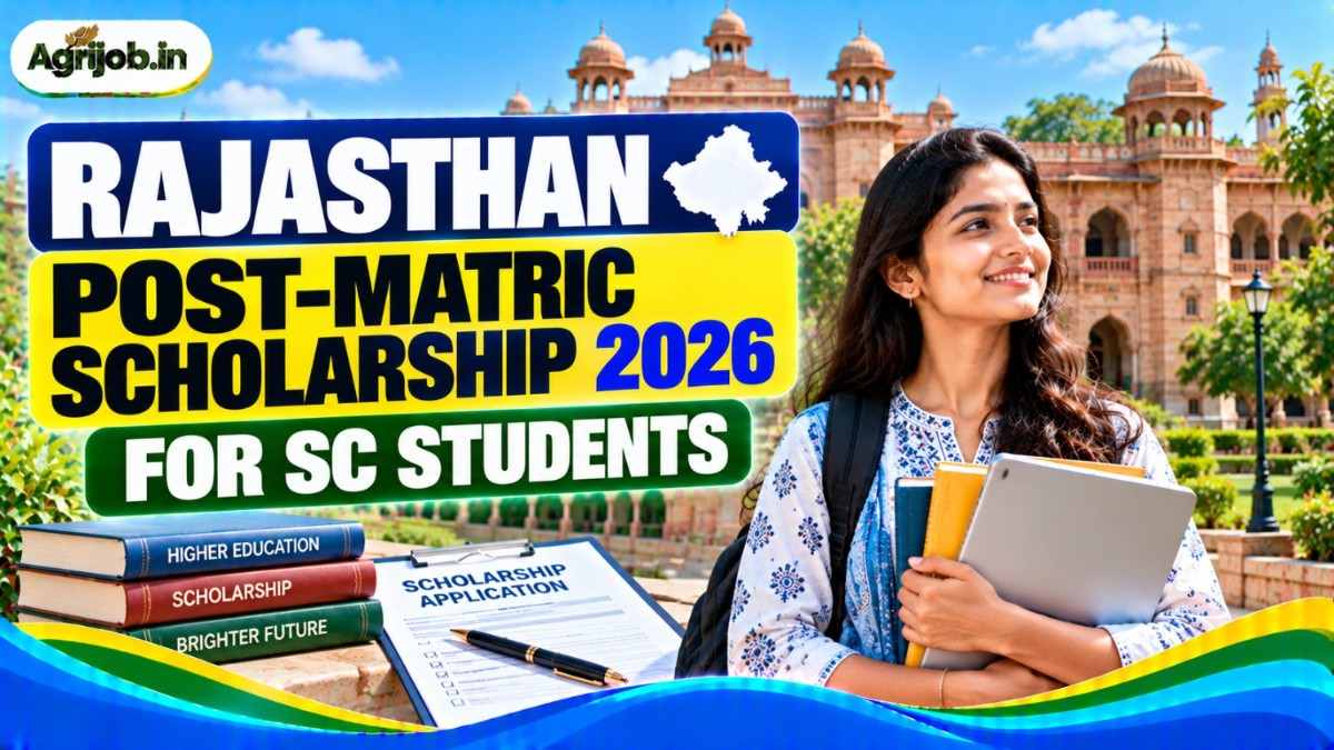 Rajasthan Post-Matric Scholarship 2026 for SC Students