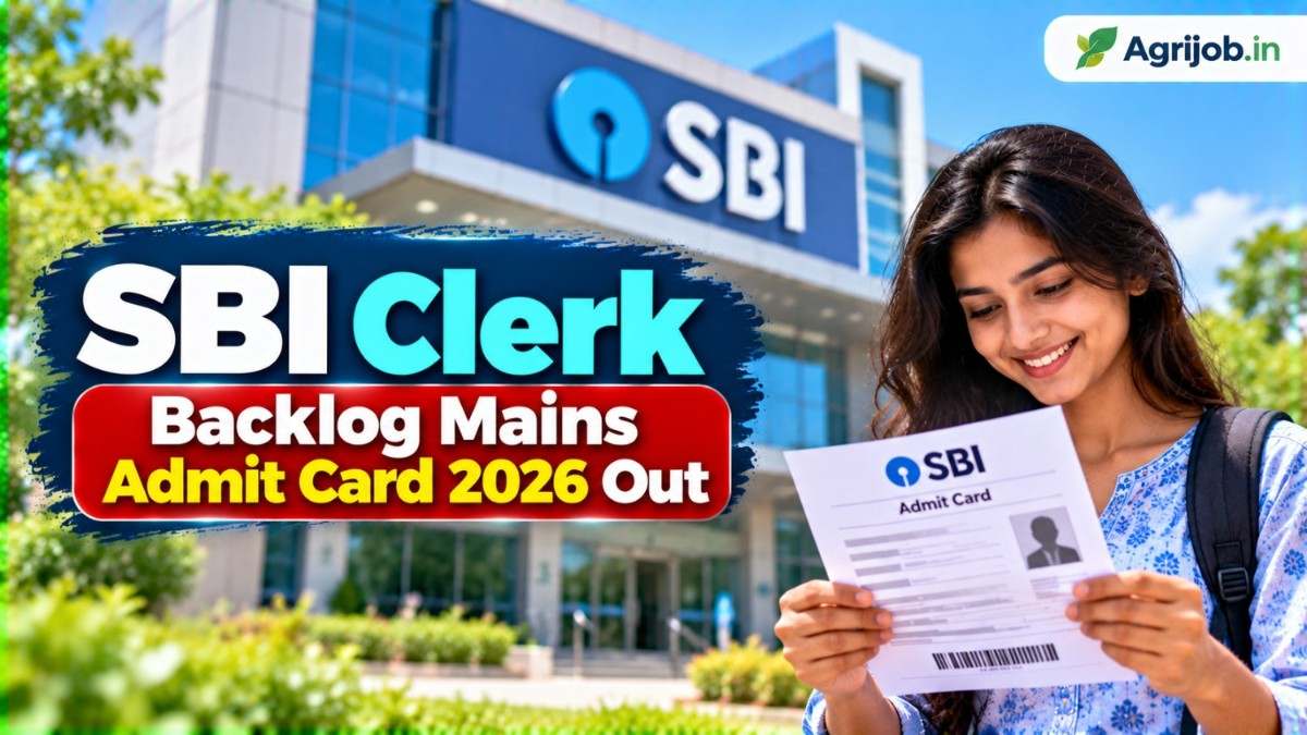 SBI Clerk Backlog Mains Admit Card 2026 Out