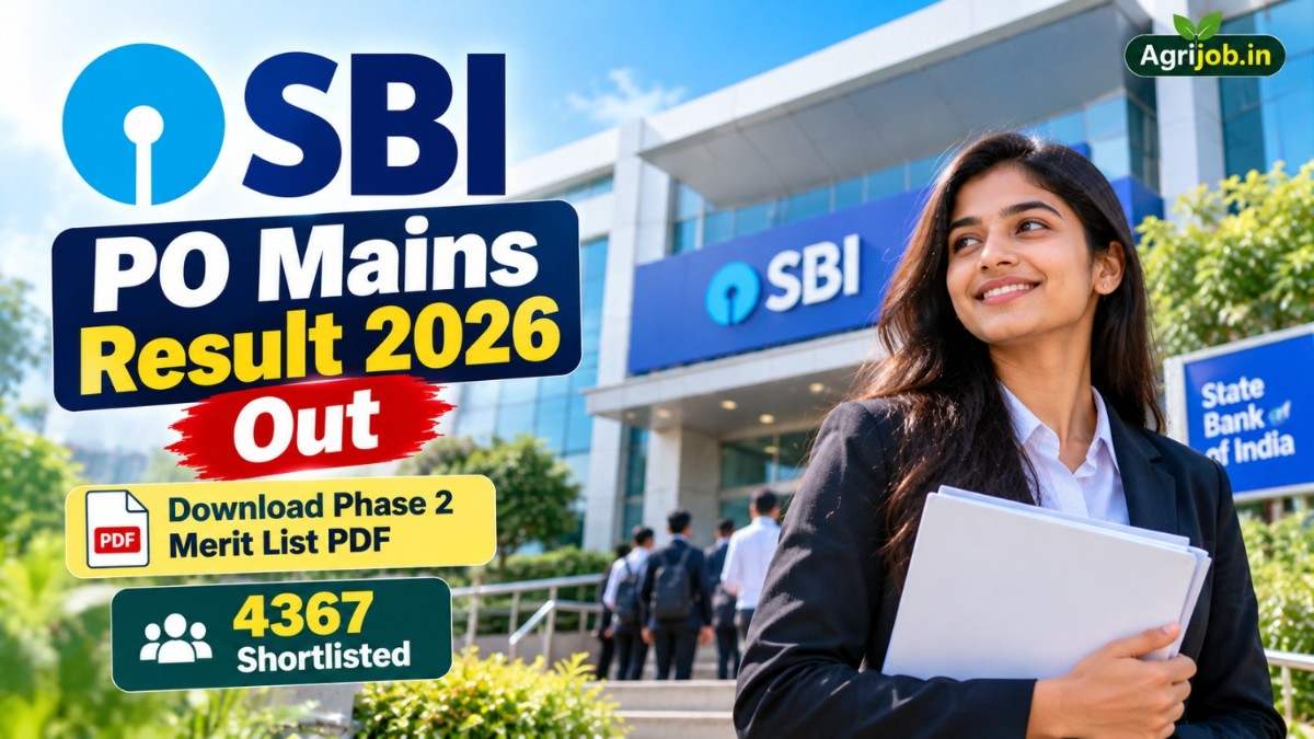 SBI PO Mains Result 2026 Out