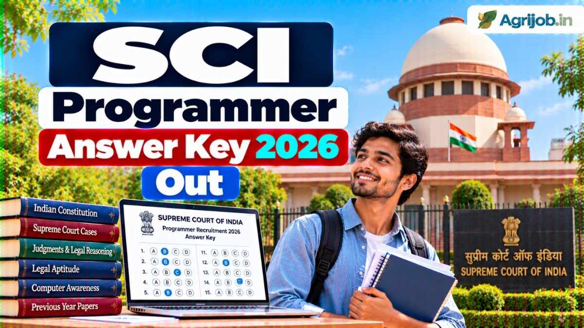 SCI Programmer Answer Key 2026 Out