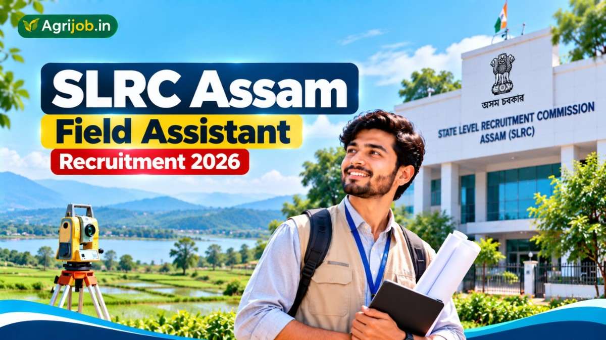 SLRC Assam Field Assistant Recruitment 2026