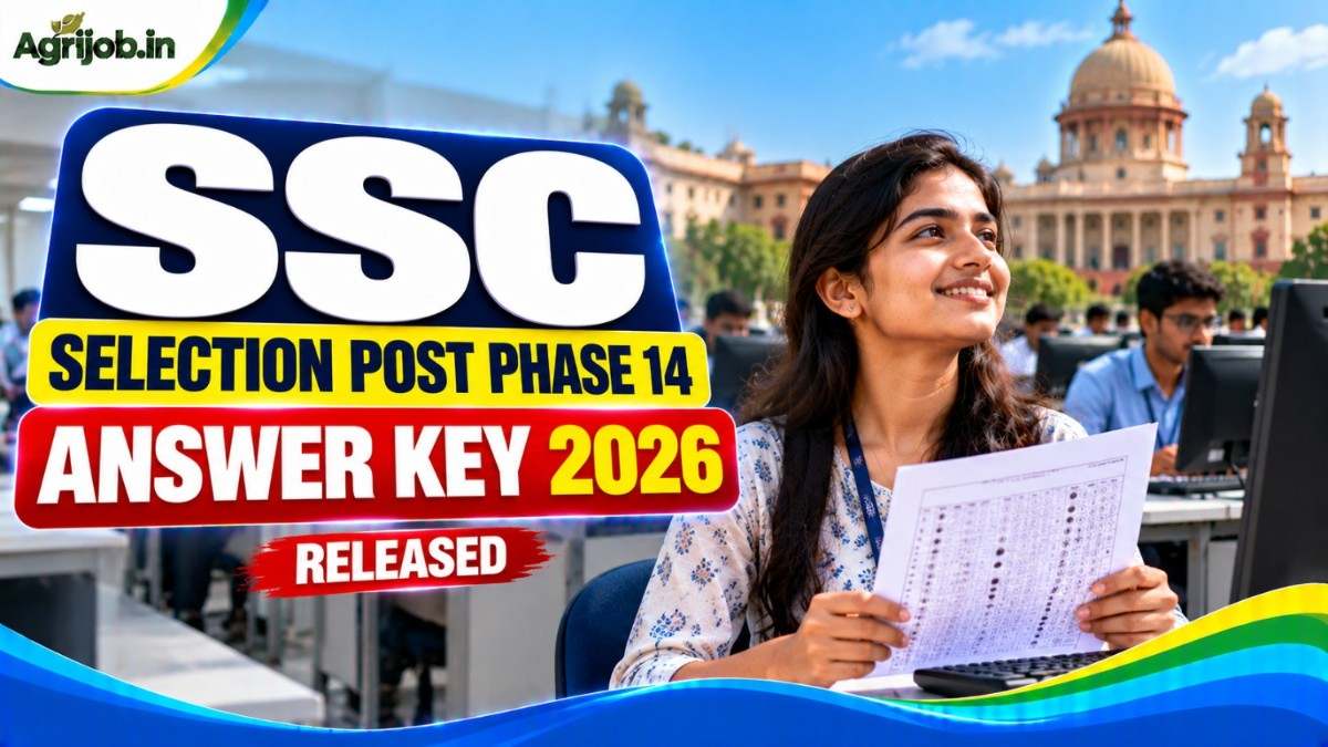 SSC Selection Post Phase 14 Answer Key 2026 Out