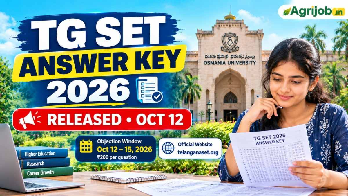 TG SET Response Sheet 2026 Out