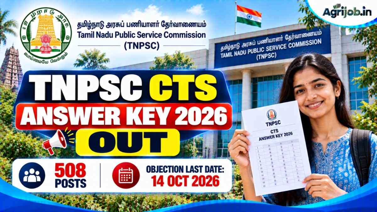 TNPSC CTS Answer Key 2026 Out
