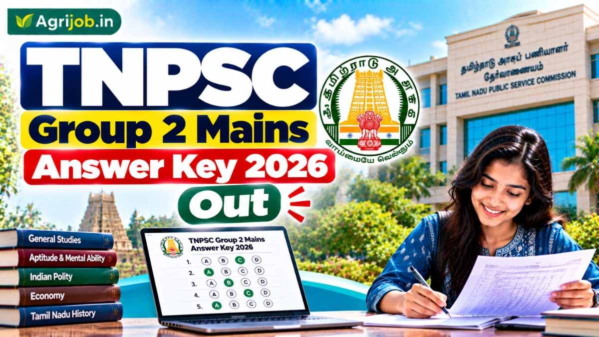 TNPSC Group 2 Mains Answer Key 2026 Out