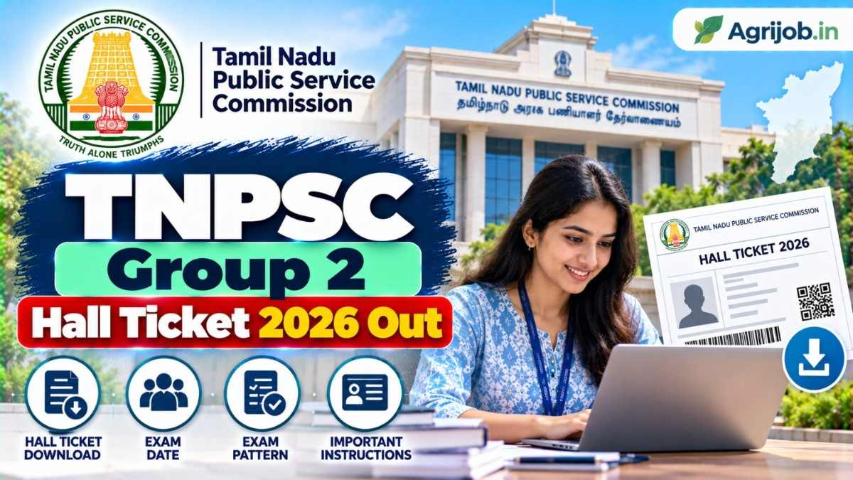 TNPSC Group 2 Hall Ticket 2026 Out