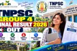 TNPSC Group 4 Final Result 2026 Out