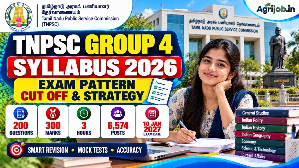 TNPSC Group 4 Syllabus 2026