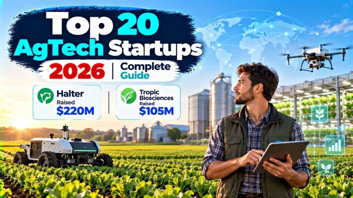Top 20 AgTech Startups 2026