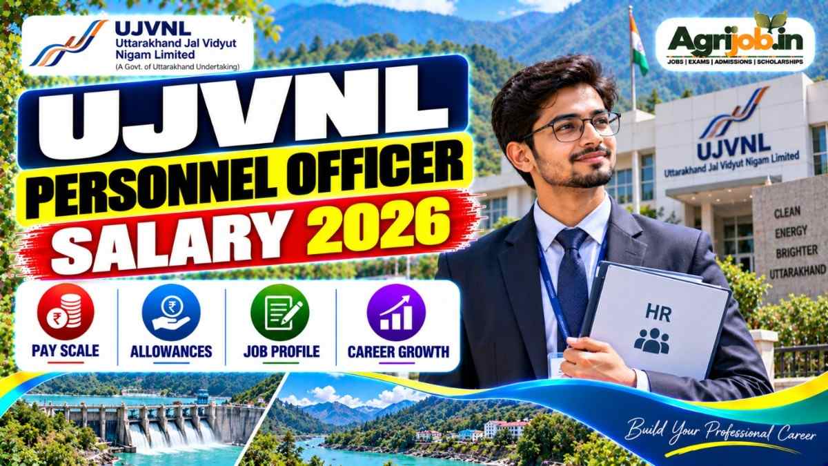 UJVNL Personnel Officer Salary 2026