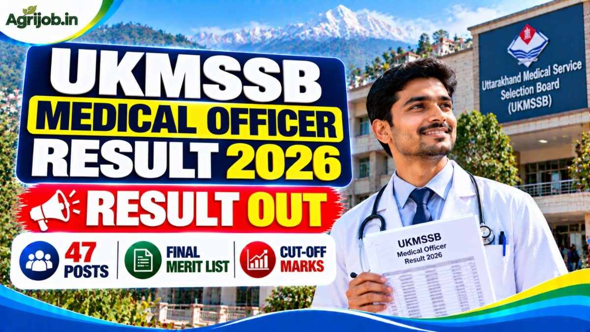 UKMSSB Medical Officer Result 2026 Out