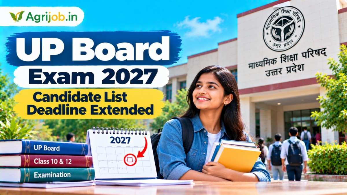 UP Board Exam 2027 Candidate List Deadline Extended
