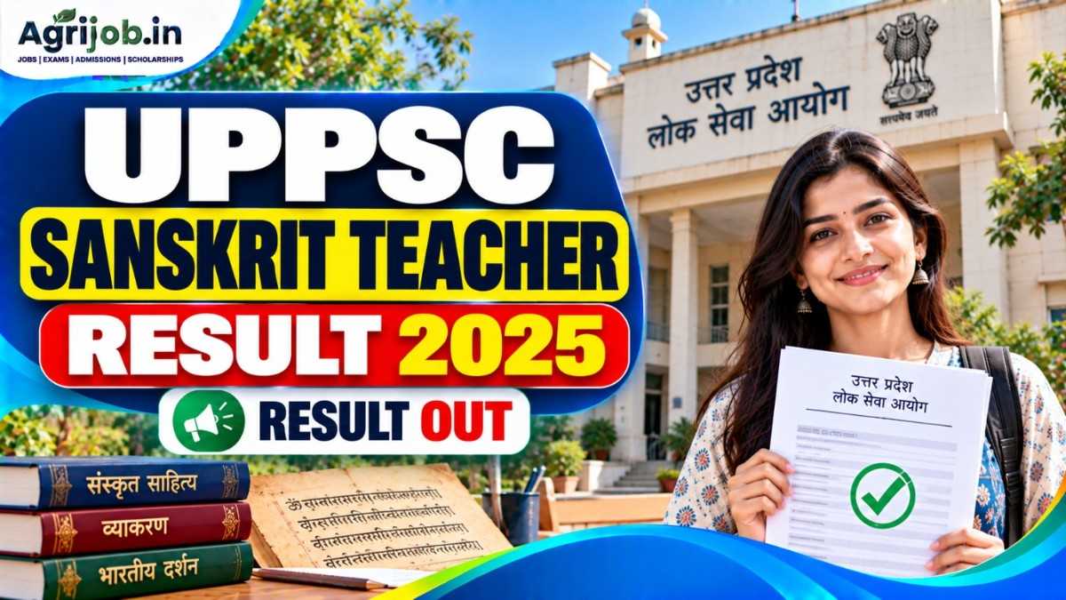 UPPSC Sanskrit Teacher Result 2025