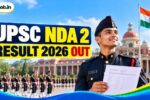 UPSC NDA 2 Result 2026 Out